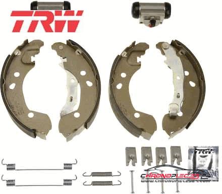 Achat de TRW BK1956 Jeu de mâchoires de frein pas chères