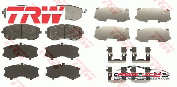 Achat de TRW GDB3371 Kit de plaquettes de frein, frein à disque pas chères