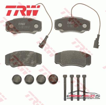 Achat de TRW GDB3441 Kit de plaquettes de frein, frein à disque pas chères