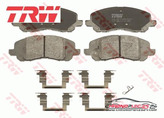 Achat de TRW GDB4141 Kit de plaquettes de frein, frein à disque pas chères