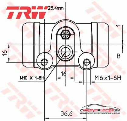 Achat de TRW BWL112 Cylindre de roue pas chères