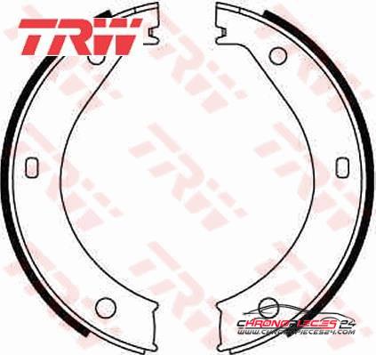 Achat de TRW GS8217 Jeu de mâchoires de frein, frein de stationnement pas chères