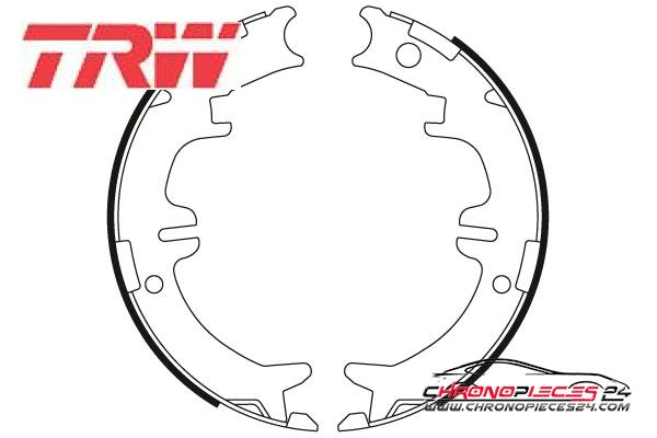 Achat de TRW GS8446 Jeu de mâchoires de frein, frein de stationnement pas chères