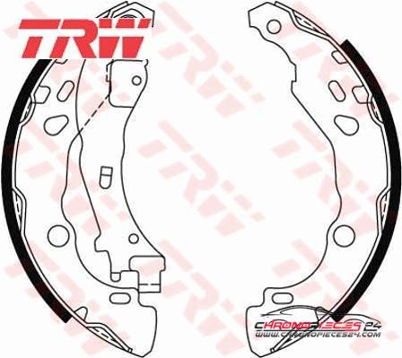 Achat de TRW GS8474 Jeu de mâchoires de frein pas chères
