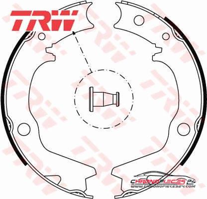 Achat de TRW GS8479 Jeu de mâchoires de frein, frein de stationnement pas chères