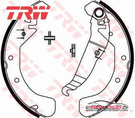 Achat de TRW GS8637 Jeu de mâchoires de frein pas chères