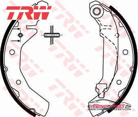 Achat de TRW GS8645 Jeu de mâchoires de frein pas chères
