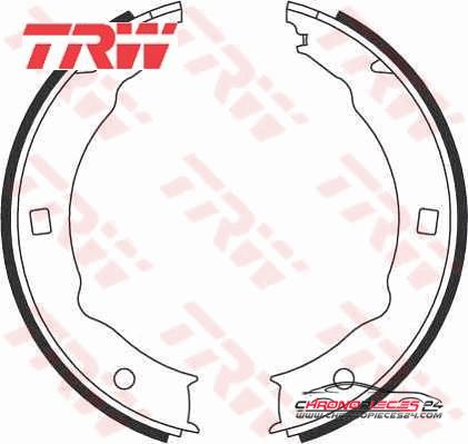 Achat de TRW GS8683 Jeu de mâchoires de frein, frein de stationnement pas chères