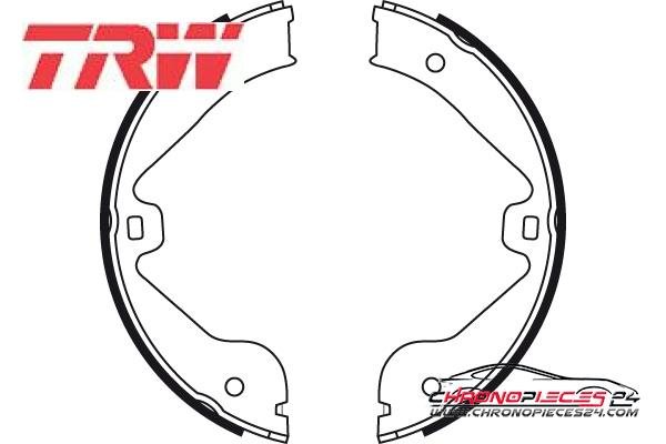 Achat de TRW GS8717 Jeu de mâchoires de frein pas chères