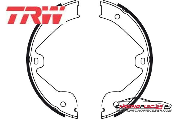 Achat de TRW GS8718 Jeu de mâchoires de frein, frein de stationnement pas chères