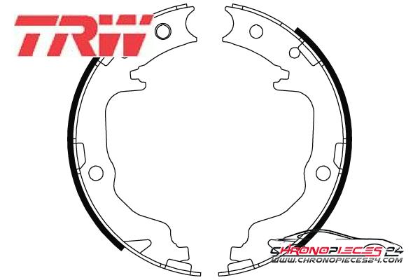 Achat de TRW GS8804 Jeu de mâchoires de frein, frein de stationnement pas chères