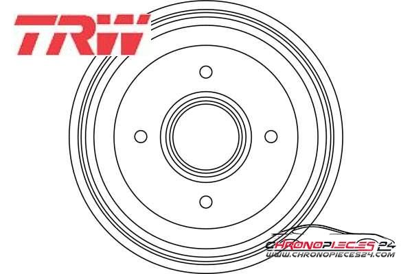 Achat de TRW DB4066 Tambour de frein pas chères