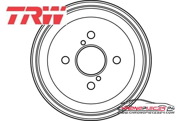 Achat de TRW DB4115 Tambour de frein pas chères