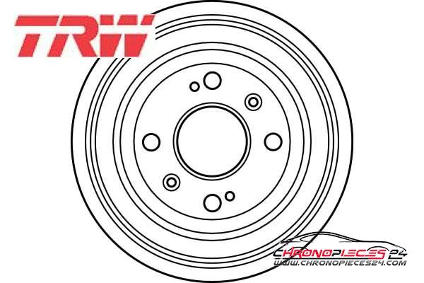 Achat de TRW DB4118 Tambour de frein pas chères