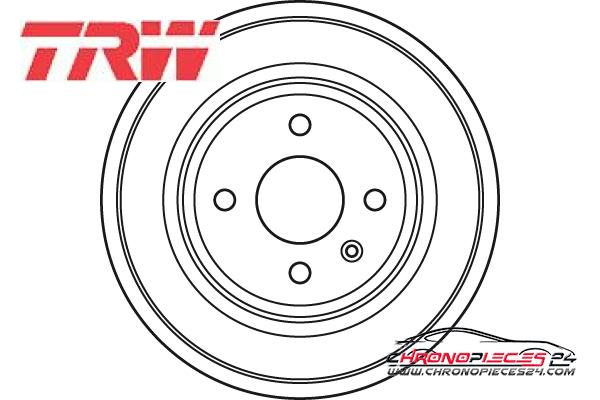 Achat de TRW DB4391 Tambour de frein pas chères