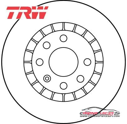 Achat de TRW DF1625 Disque de frein pas chères