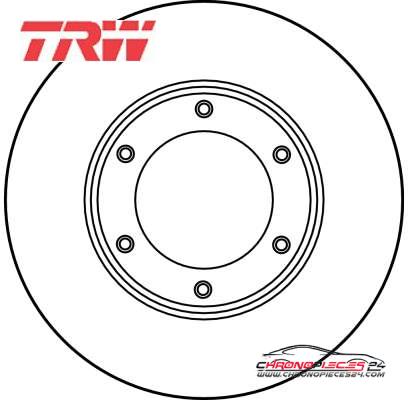 Achat de TRW DF1967 Disque de frein pas chères