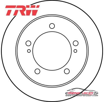 Achat de TRW DF3165 Disque de frein pas chères