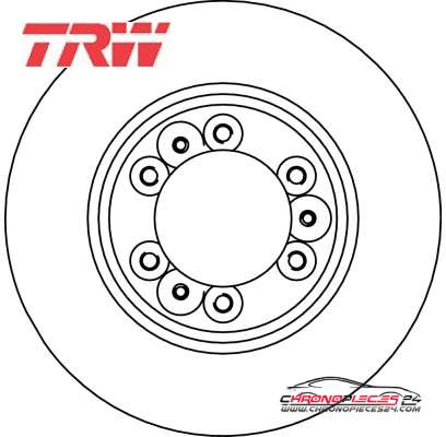 Achat de TRW DF4029 Disque de frein pas chères