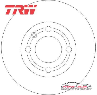 Achat de TRW DF4062 Disque de frein pas chères