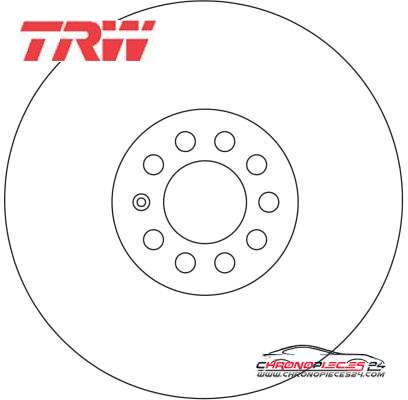 Achat de TRW DF4064 Disque de frein pas chères