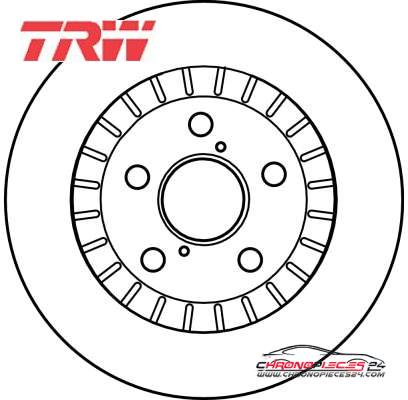 Achat de TRW DF4093 Disque de frein pas chères