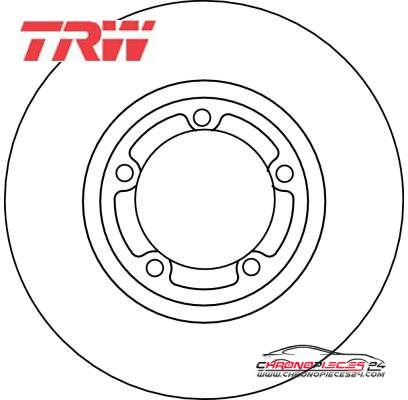 Achat de TRW DF4102 Disque de frein pas chères