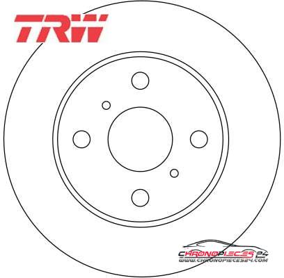 Achat de TRW DF4112 Disque de frein pas chères