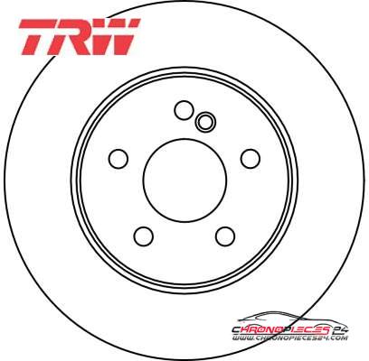 Achat de TRW DF4134 Disque de frein pas chères