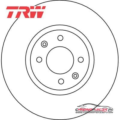 Achat de TRW DF4141 Disque de frein pas chères