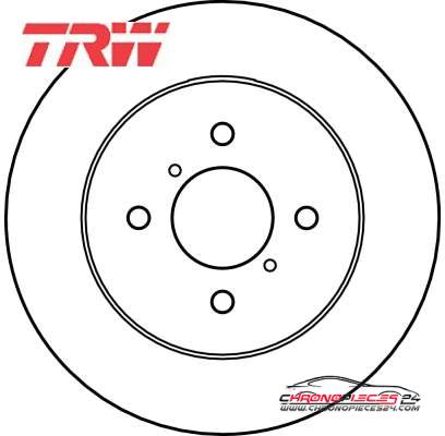 Achat de TRW DF4155 Disque de frein pas chères