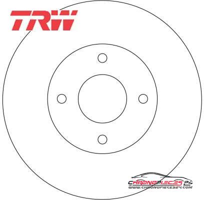 Achat de TRW DF4169 Disque de frein pas chères