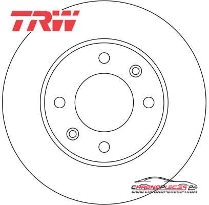 Achat de TRW DF4185 Disque de frein pas chères