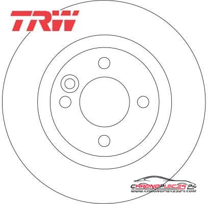 Achat de TRW DF4198 Disque de frein pas chères