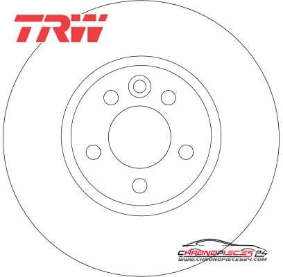 Achat de TRW DF4203 Disque de frein pas chères