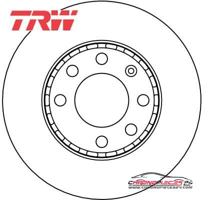 Achat de TRW DF4205 Disque de frein pas chères