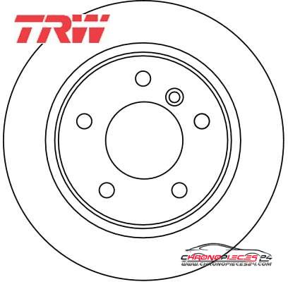 Achat de TRW DF4213 Disque de frein pas chères