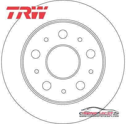 Achat de TRW DF4245 Disque de frein pas chères