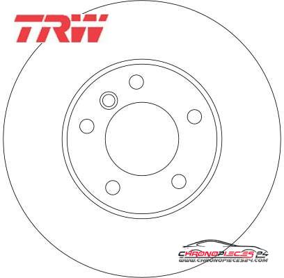 Achat de TRW DF4248S Disque de frein pas chères