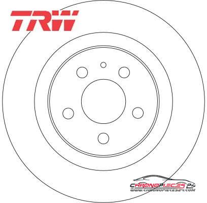 Achat de TRW DF4256 Disque de frein pas chères