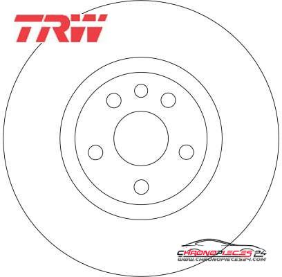 Achat de TRW DF4257 Disque de frein pas chères