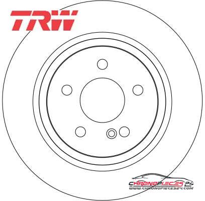 Achat de TRW DF4263 Disque de frein pas chères