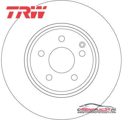 Achat de TRW DF4264 Disque de frein pas chères