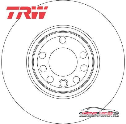 Achat de TRW DF4265S Disque de frein pas chères