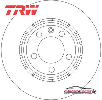 Achat de TRW DF4275S Disque de frein pas chères