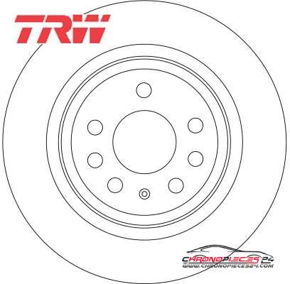 Achat de TRW DF4284 Disque de frein pas chères