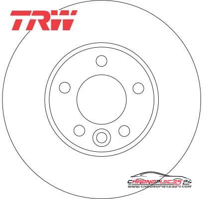 Achat de TRW DF4308S Disque de frein pas chères