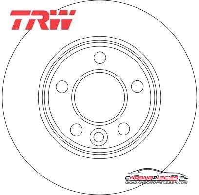 Achat de TRW DF4312 Disque de frein pas chères