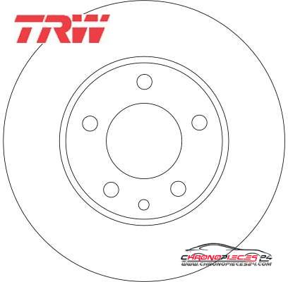 Achat de TRW DF4328 Disque de frein pas chères