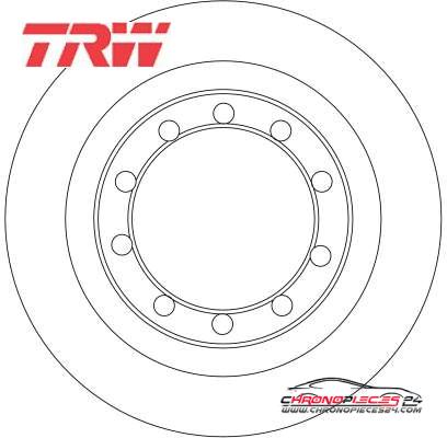 Achat de TRW DF4330 Disque de frein pas chères